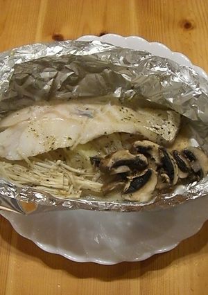ホクホクたらのホイル包み焼き-レシピのメイン写真