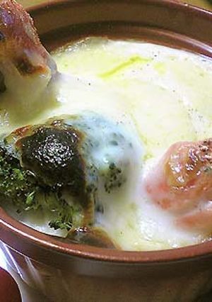 ミルクのやさしいお味♪チーズグラタン-レシピのメイン写真