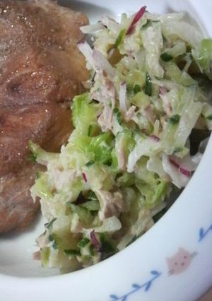 二十日大根とツナのサラダ-レシピのメイン写真