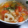 根菜たっぷり☆ほっこり冬のミネストローネ