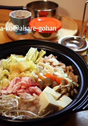 「特製★お鍋スープ *ピリ辛味噌味*」-レシピのメイン写真