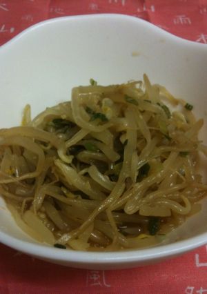 もやしのナムル（しょうが味）-レシピのメイン写真