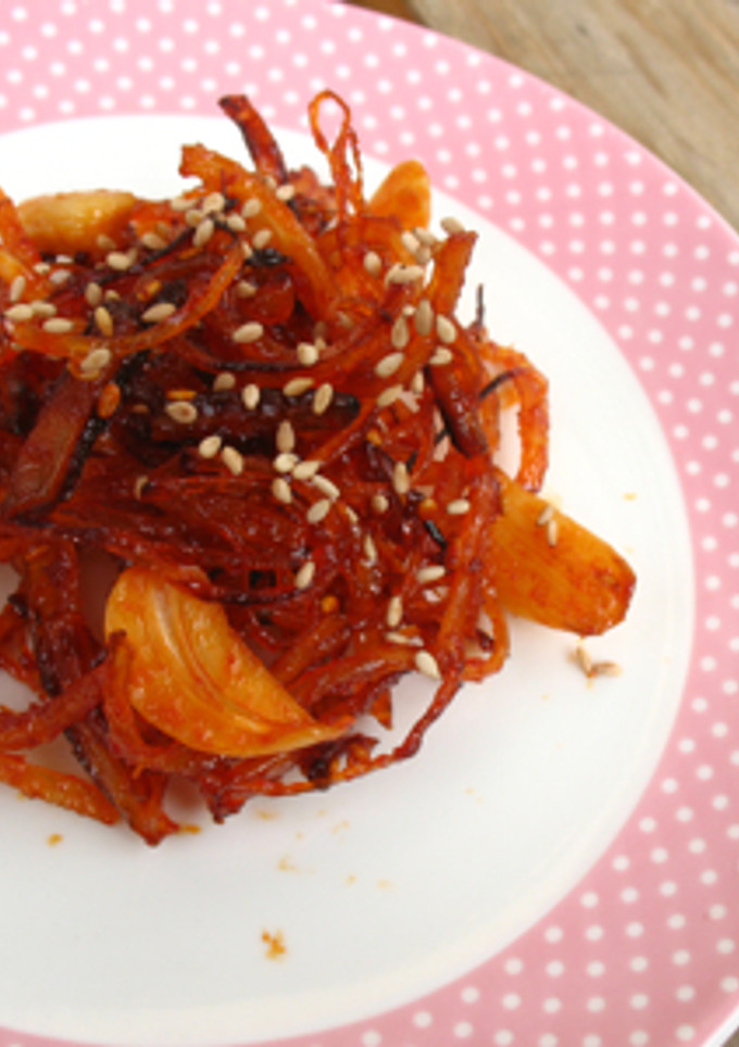 簡単韓国料理ーさきいか炒め-レシピのメイン写真
