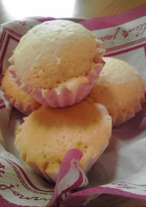 レンジ蒸しパン♪ホットケーキmixで-レシピのメイン写真