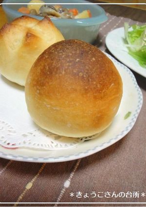 丸パン♪クリームシチュー風味-レシピのメイン写真