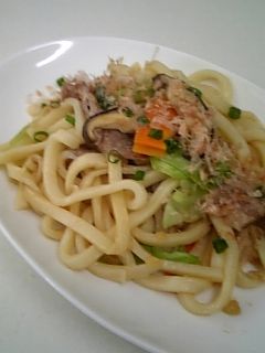 わが家の焼きうどん。-レシピのメイン写真