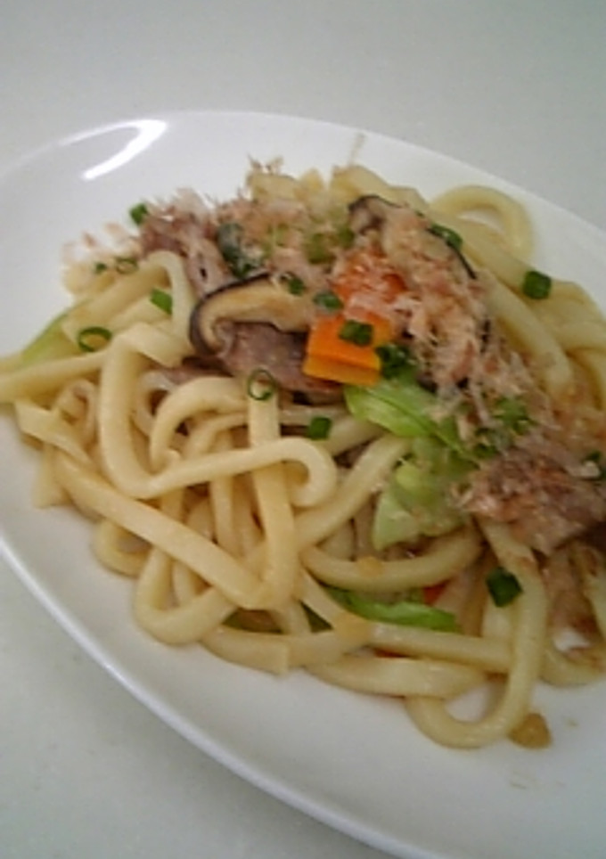 わが家の焼きうどん。-レシピのメイン写真