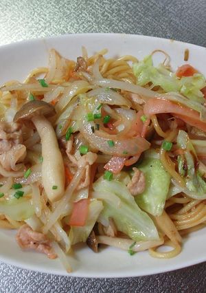 お手軽味噌バター風味やきそば-レシピのメイン写真