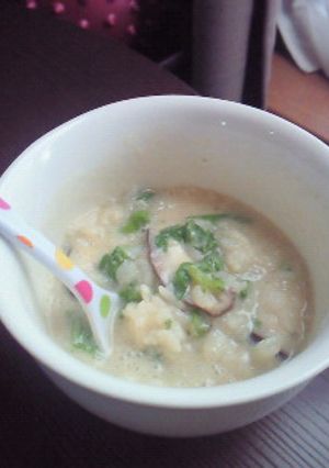 簡単豆乳雑炊~やさしい味-レシピのメイン写真