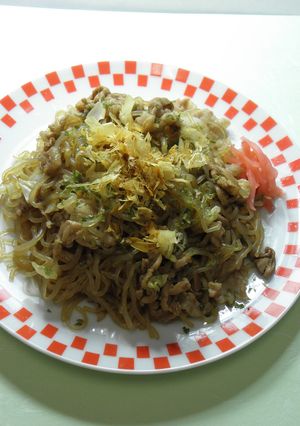 ダイエットに☆こんにゃく焼きそば-レシピのメイン写真
