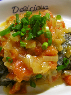 鯖の和風トマト煮-レシピのメイン写真