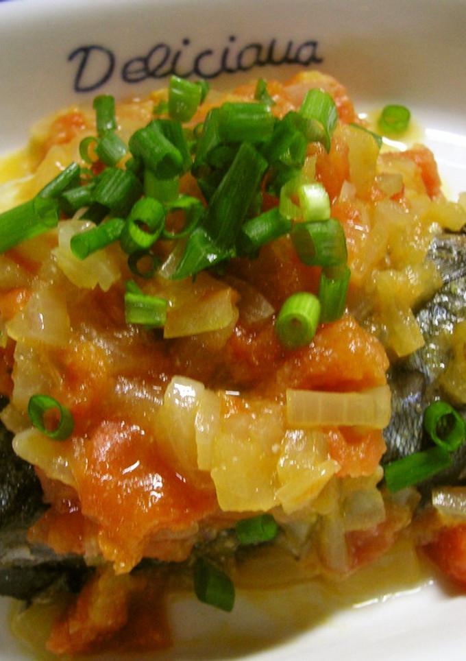 鯖の和風トマト煮-レシピのメイン写真