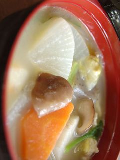 バター風味♪野菜たっぷりけんちん汁-レシピのメイン写真