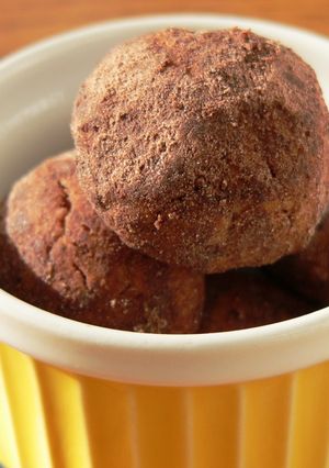 米粉で簡単＊ココアボールクッキー＊-レシピのメイン写真
