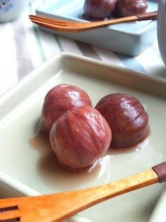 秋の味覚*栗の渋皮煮*-レシピのメイン写真