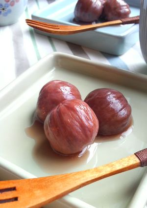 秋の味覚＊栗の渋皮煮＊-レシピのメイン写真