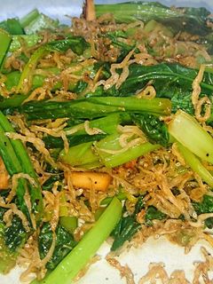 カリカリジャコと小松菜の醤油炒め-レシピのメイン写真