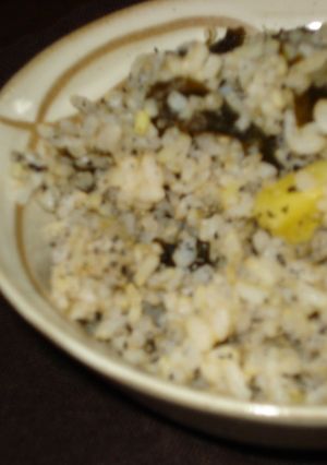 さつまいもとわかめのご飯-レシピのメイン写真