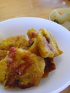 離乳食 かぼちゃのボリュームおやき-レシピのメイン写真