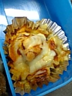 お弁当おかずに★ちくわでピザ風グラタン♪-レシピのメイン写真