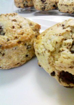 ＦＰで超簡単！サクッとチョコスコーン◎-レシピのメイン写真