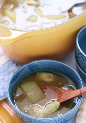 冬瓜と豚肉のとろ～りカレースープ-レシピのメイン写真