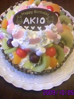 バースデーケーキ-レシピのメイン写真