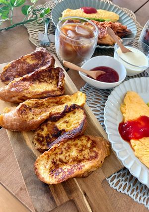 フレンチトースト-レシピのメイン写真