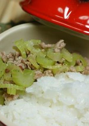 セロリ炒め-レシピのメイン写真