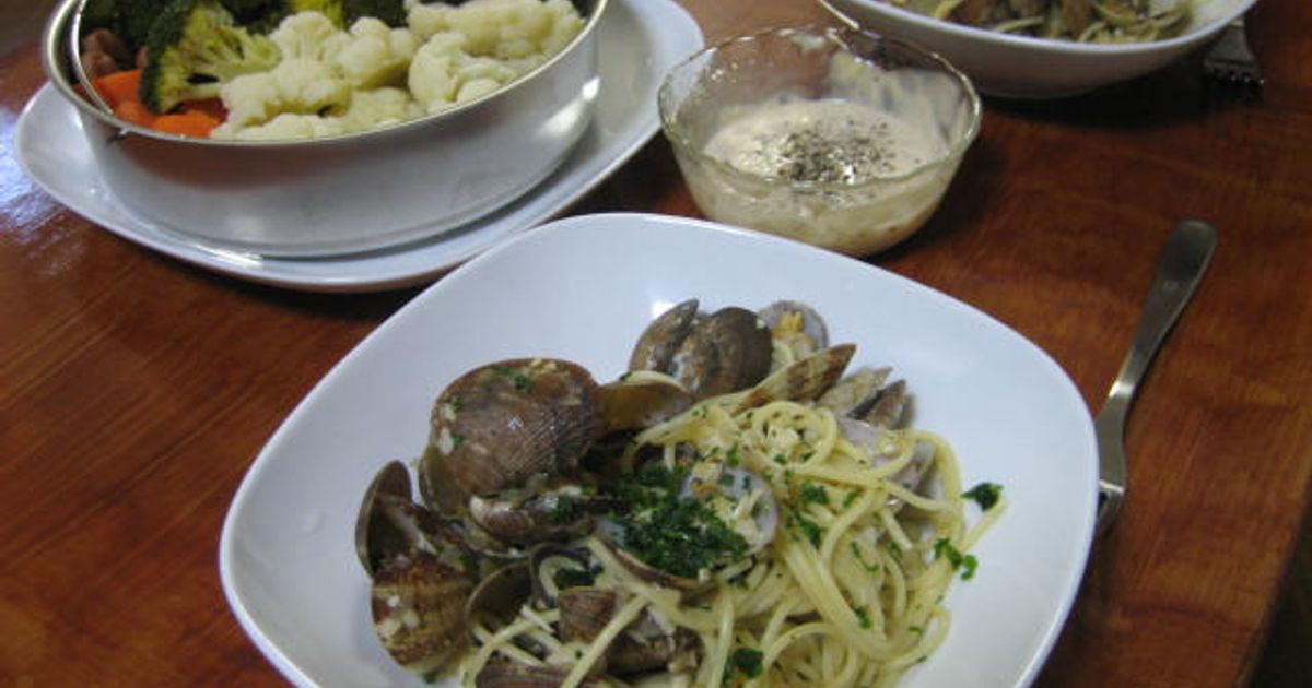 簡単！マカロニボンゴレクリーム by だんどり亭 【クックパッド】 簡単