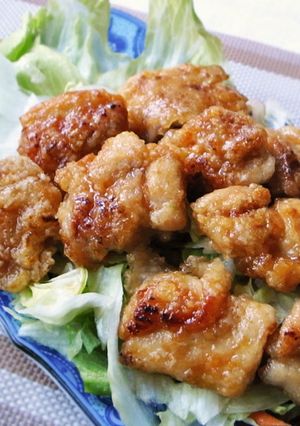 揚げない鶏肉の唐揚げ★甘酢しょうゆ-レシピのメイン写真
