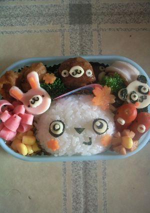 キャラ弁 ぱんだ☆4才用-レシピのメイン写真