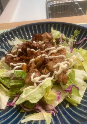 深夜に食べたくなる豚こま肉炒め-レシピのメイン写真