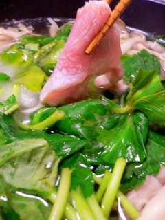 鶏胸肉のしゃぶしゃぶ鍋-レシピのメイン写真