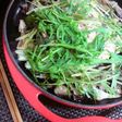 簡単♪旬のお魚♪鮭・舞茸・水菜の蒸し焼き