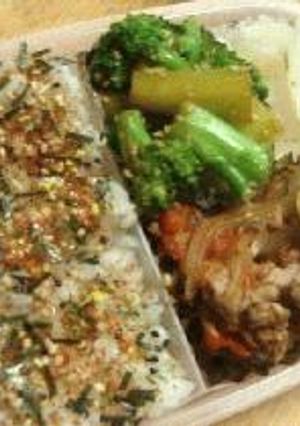 まぐろのトマト煮弁当-レシピのメイン写真