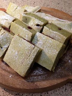 もちもちもっちり!モチ粉ケーキ♪-レシピのメイン写真