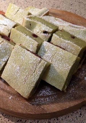 もちもちもっちり！モチ粉ケーキ♪-レシピのメイン写真