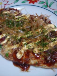 お好み焼き風☺納豆オムレツ-レシピのメイン写真