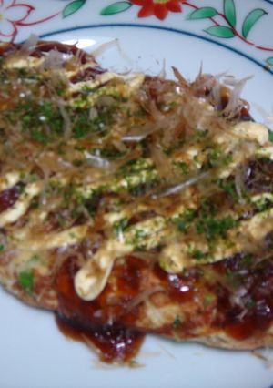 お好み焼き風☺納豆オムレツ-レシピのメイン写真