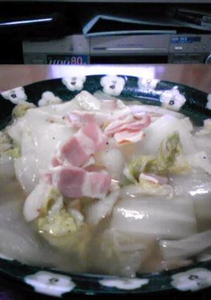 白菜とベーコンのコンソメ煮-レシピのメイン写真