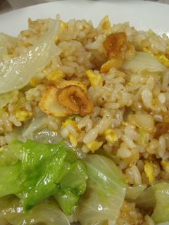 ガーリックレタス炒飯-レシピのメイン写真