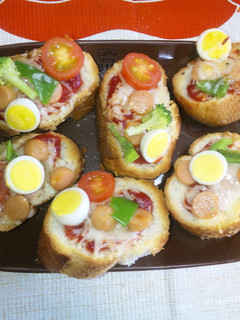 簡単ピザ-レシピのメイン写真