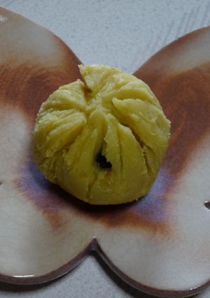 さつま芋と栗の茶巾しぼり-レシピのメイン写真