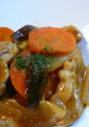 あっという間に☆豚肉ときのこのとろりん煮-レシピのメイン写真