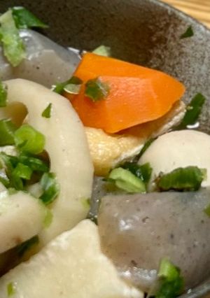 冷凍和風野菜で根菜の煮物-レシピのメイン写真