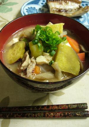 具沢山の味噌汁②さつま汁-レシピのメイン写真
