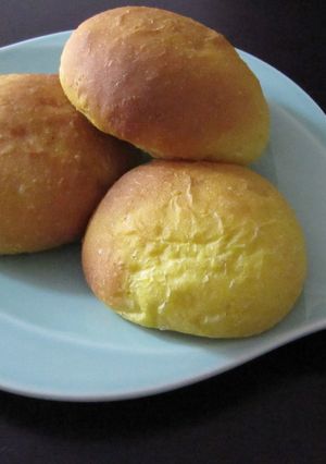 ノンオイル♪手捏ねで簡単☆かぼちゃパン-レシピのメイン写真