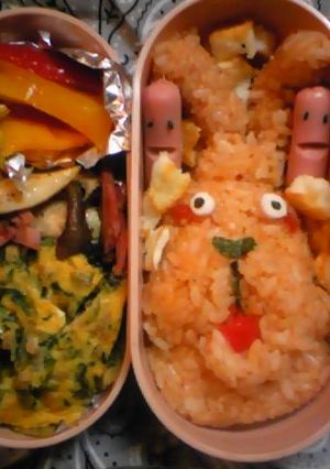 ウサビッチ弁当(プーチン)-レシピのメイン写真