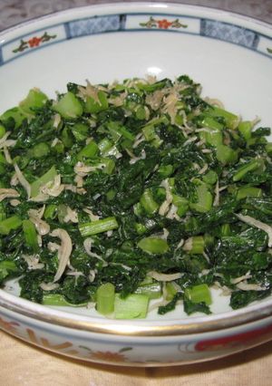 大根の葉の炒め物-レシピのメイン写真